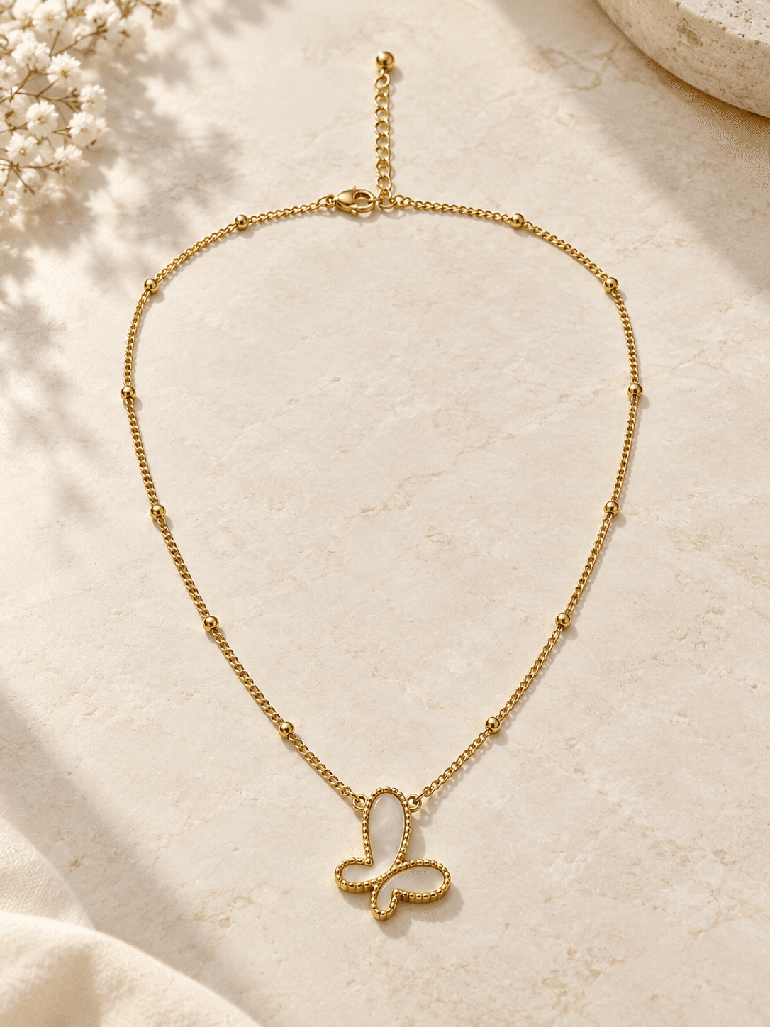 Butterfly Whisper Necklace — hero